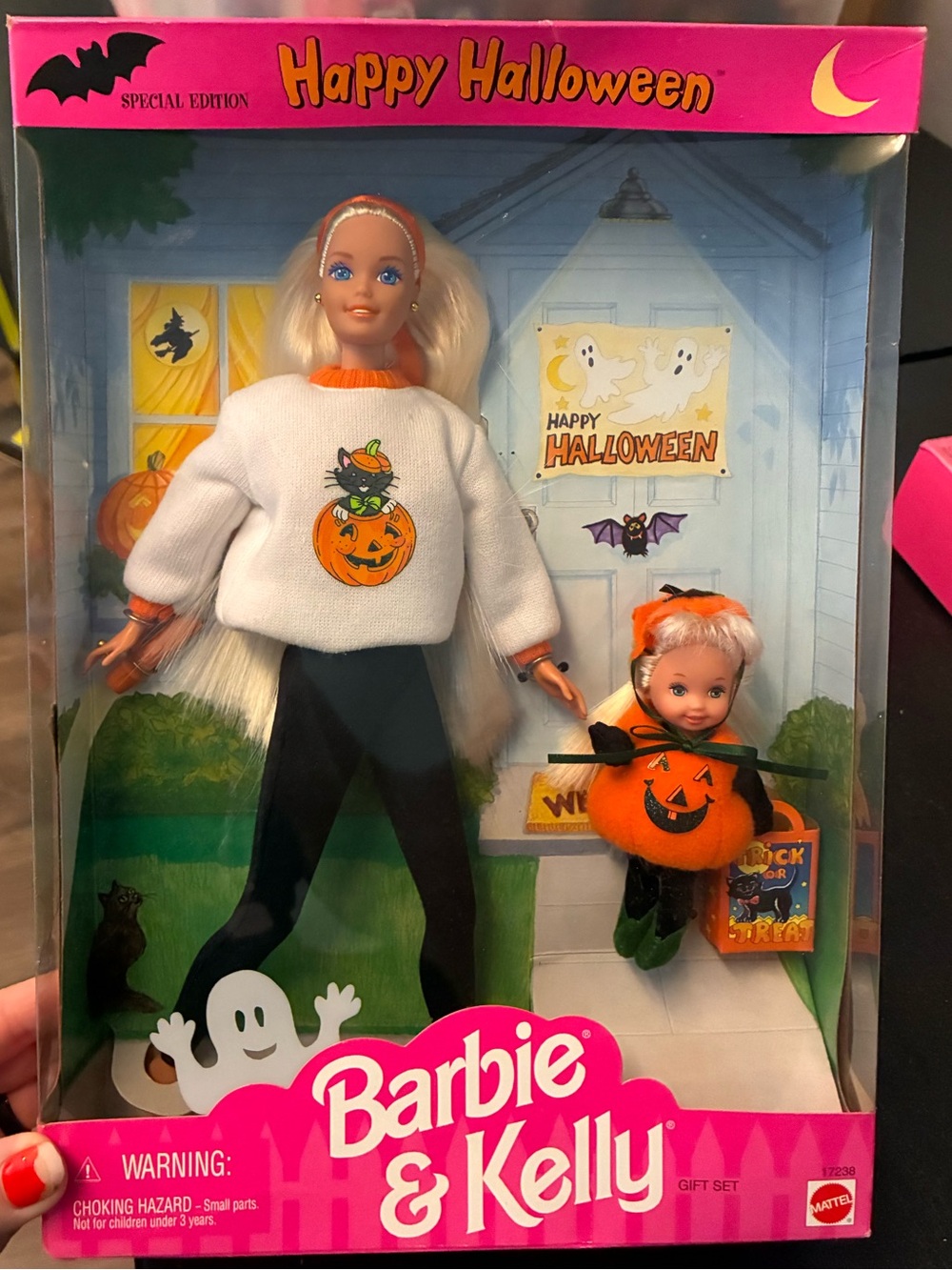 1996 Happy Halloween Barbie & Kelly